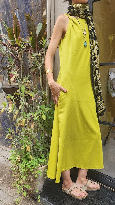 Cairo Dress in Pistachio