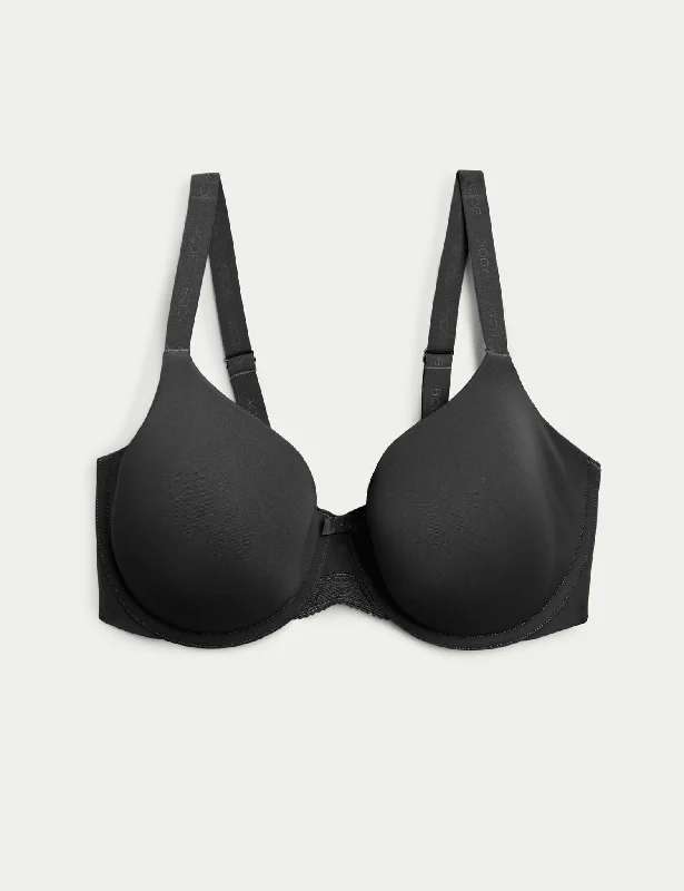 Body™ Padded Full Cup T Shirt Bra A E Elegant Silk Short Shirt