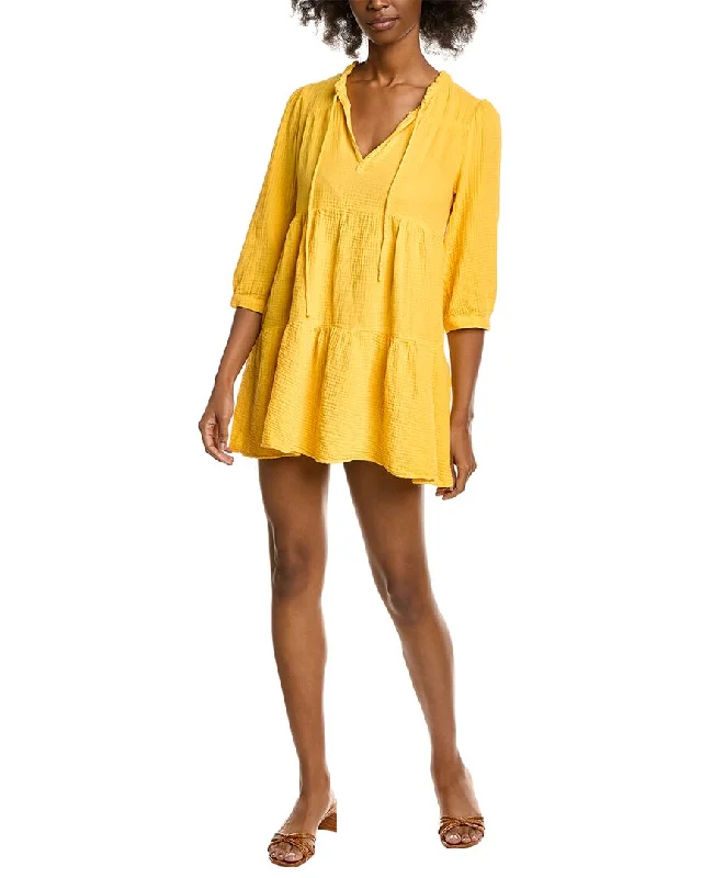 HONORINE Giselle Mini Dress Casual V-Neck Mini Dress