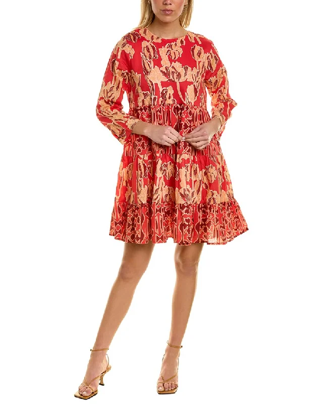Ro’s Garden Rene Mini Dress Casual Button-Up Mini Dress