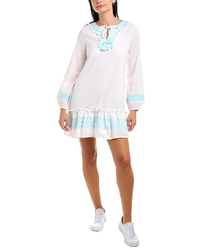 Sail to Sable Ruffle Hem Mini Dress Elegant Tulle Mini Dress