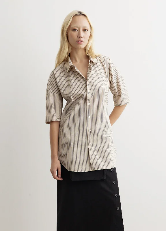 Short Sleeve Fitted Shirt Fashionable Short Sleeve Shirt