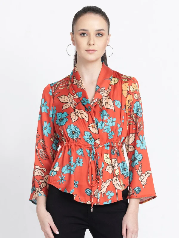 Valerie Shirt Relaxed Fit Short Blouse