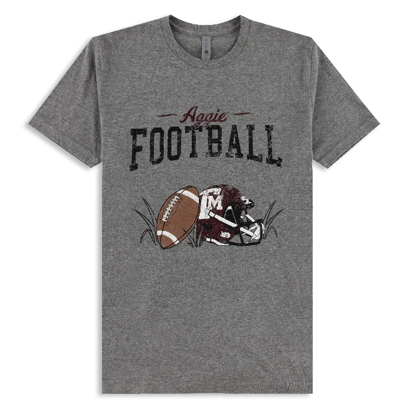 Texas A&M Aggie Football Helmet T-Shirt Seamless Knitted Crochet