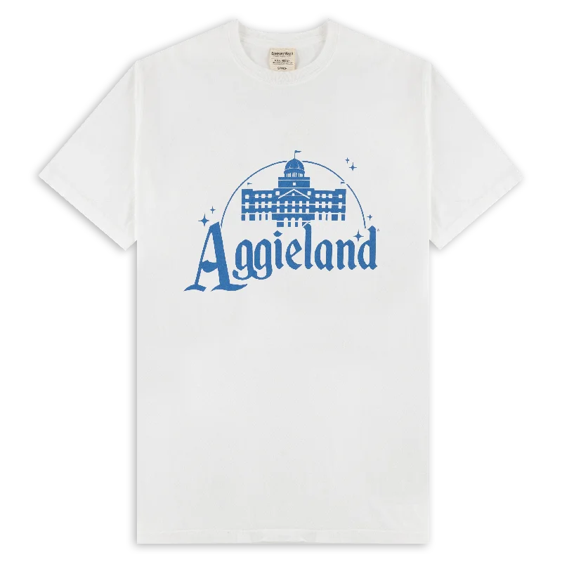 Aggieland Castle T-Shirt Thin T-Shirt Open Front Quick Dry