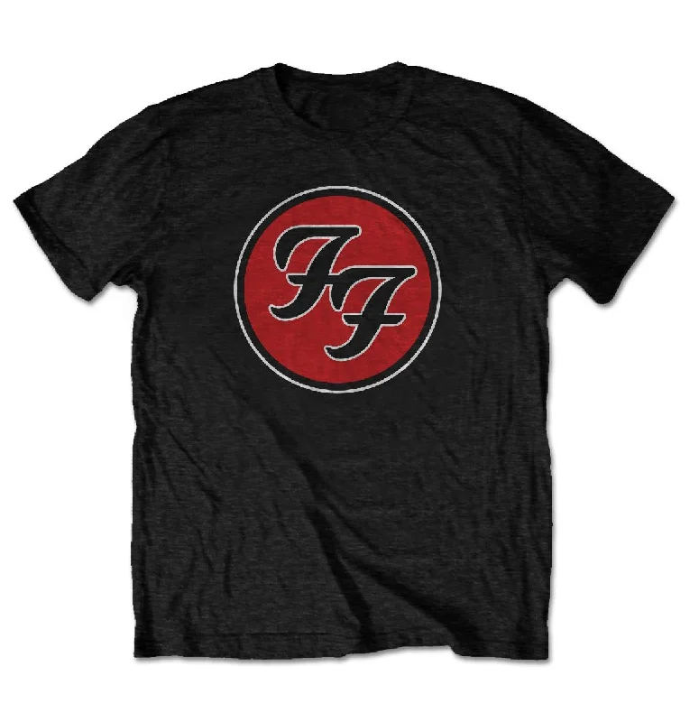 Foo Fighters | Official Band T-shirt | FF Logo Nylon Fabric Polyester Fabric Spandex Fabric