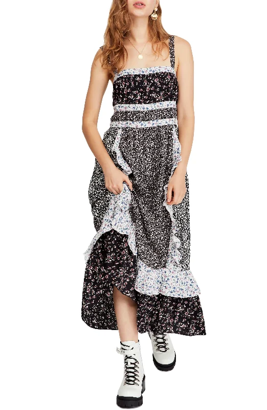 Free People Printed Yesica Maxi Dress Classic Tulle Maxi Dress