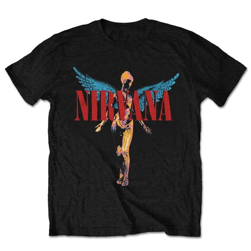 Nirvana | Official Band T-shirt | Angelic Cozy Warm Stylish