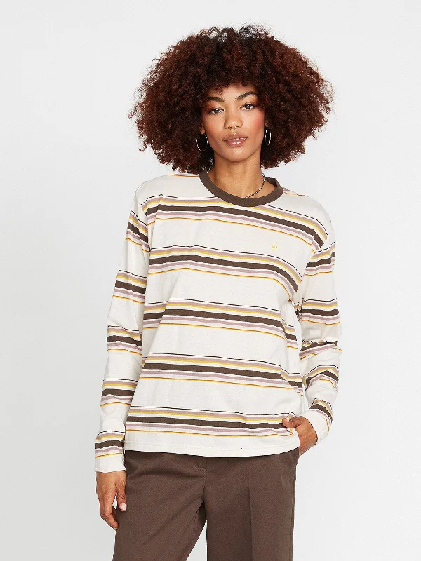 Party Pack Long Sleeve T-shirt - ASH Front Pockets Side Pockets Patch Pockets