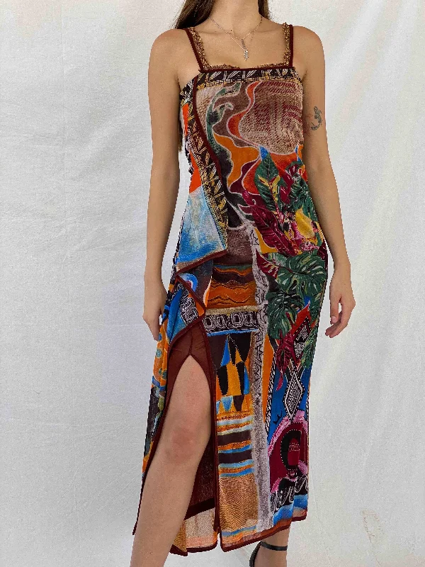 RARE Save The Queen Maxi Dress Comfortable Bohemian Maxi Dress