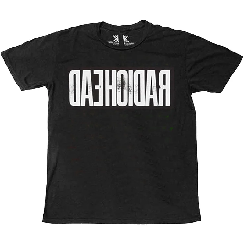 Radiohead | Official Band T-shirt | Daehoidar Solid Color Striped Floral