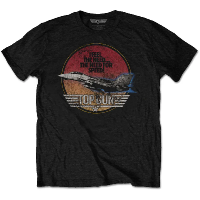 Top Gun | Official Band T-shirt | Speed Fighter Mesh Canvas Denim