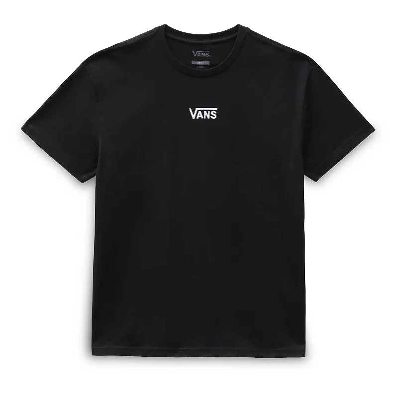 Vans Women's Flying V Oversized Tee - Black Lace Blend Ribbed Blend Corduroy Blend