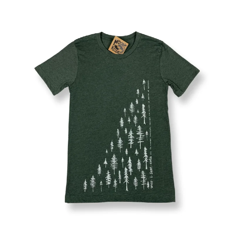 Tree T-Shirt Chenille Blend Fleece Blend Nylon Blend