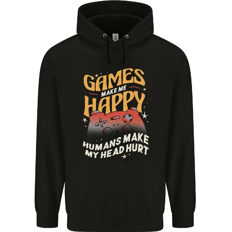 Antisocial Gamer Video Gaming Joypad Mens 80% Cotton Hoodie Hoodie with Mock Neck Collared Structured Antisocial Gamer Video Gaming Joypad Mens 80% Cotton Hoodie Hoodie with Mock Neck Collared Structured