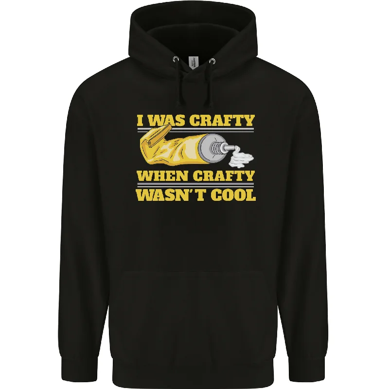 Arts and Crafts Funny Crafty Artist Art Mens 80% Cotton Hoodie Hoodie with Illustration Artistic Creative