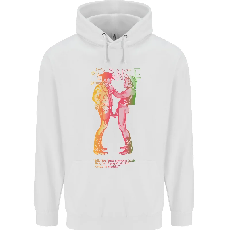 As Worn By Sid Vicious Naked Cowboys LGBT Mens 80% Cotton Hoodie Hoodie with Hem Raw Edge Edgy Unfinished