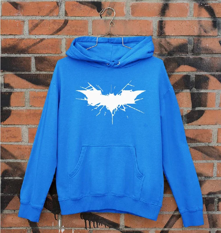 Batman Superhero Unisex Hoodie for Men/Women Hoodie with High-Low Hem Asymmetrical Trendy