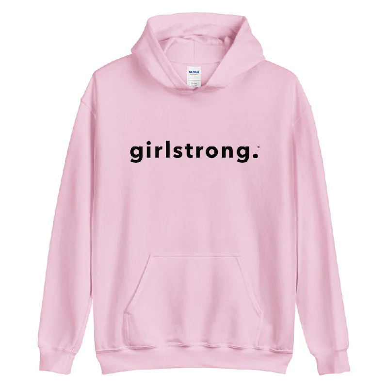 THE ESSENTIAL UNISEX HOODIE PINK Hoodie with Illustration Artistic Creative