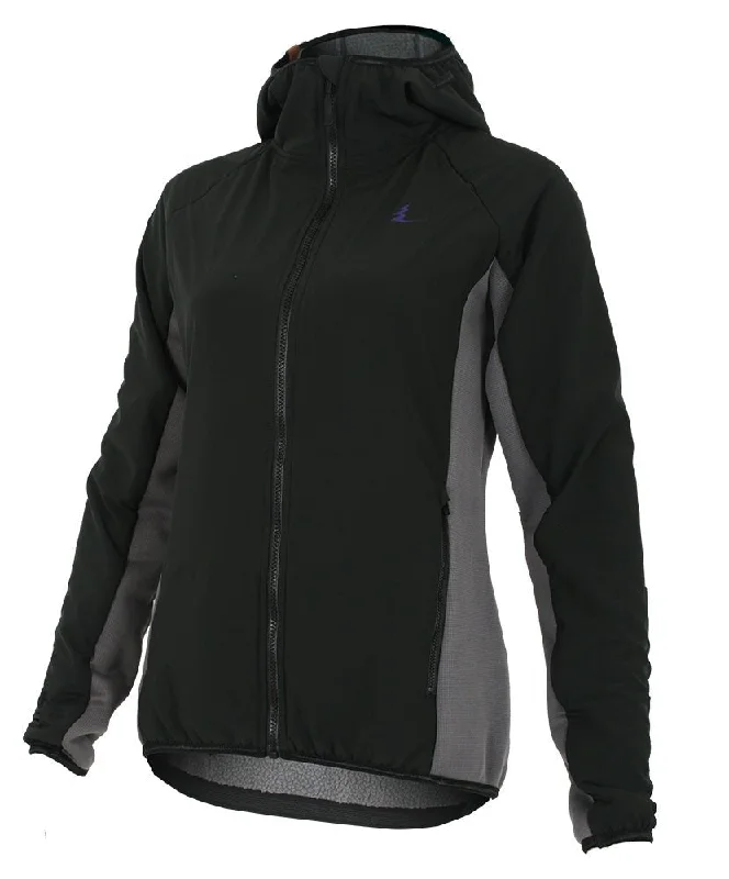 Hoodie Isolé DRIFT | Alpha Polartec | Noir/Gris Hoodie with Gradient Ombre Colorful