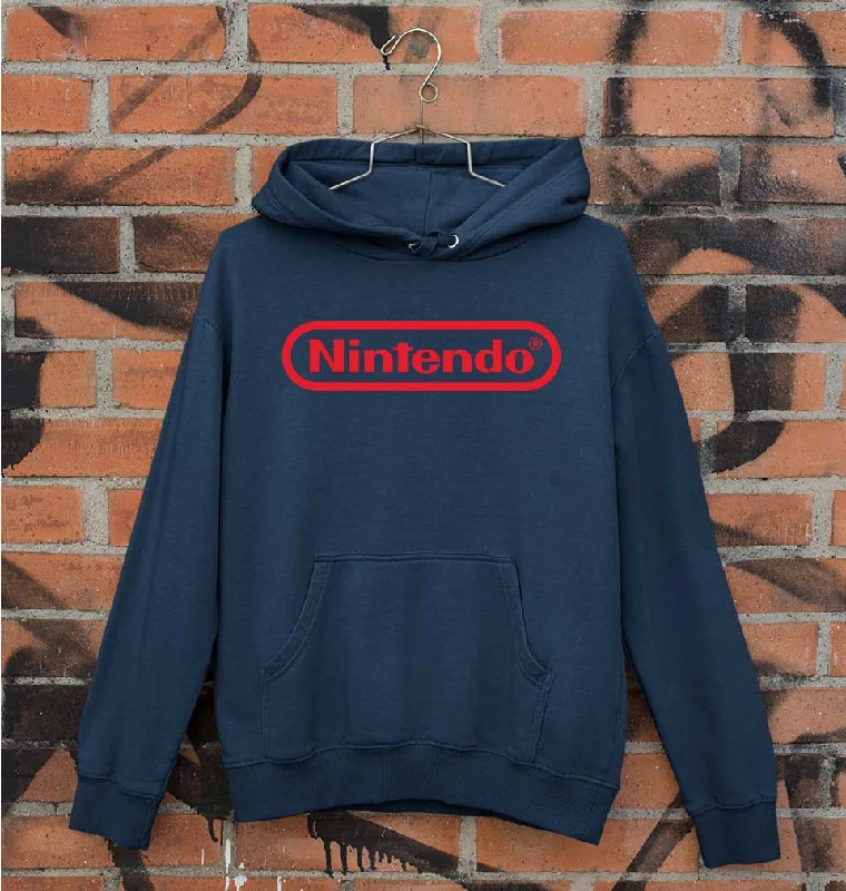 Nintendo Unisex Hoodie for Men/Women Hoodie with Typography Text Message