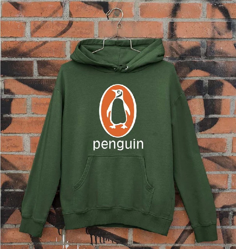 Penguin Unisex Hoodie for Men/Women Hoodie with Illustration Artistic Creative