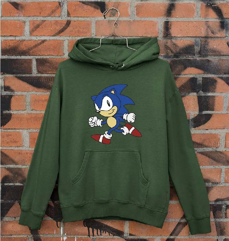 Sonic Unisex Hoodie for Men/Women Hoodie with Lining Warm Insulated