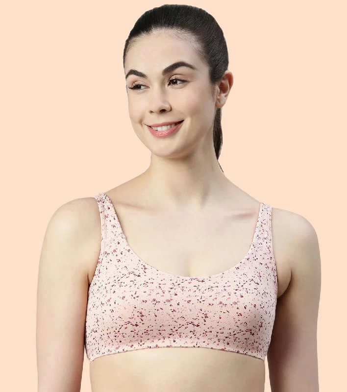 Low Impact Cotton Bra Sexy Lace Bralette