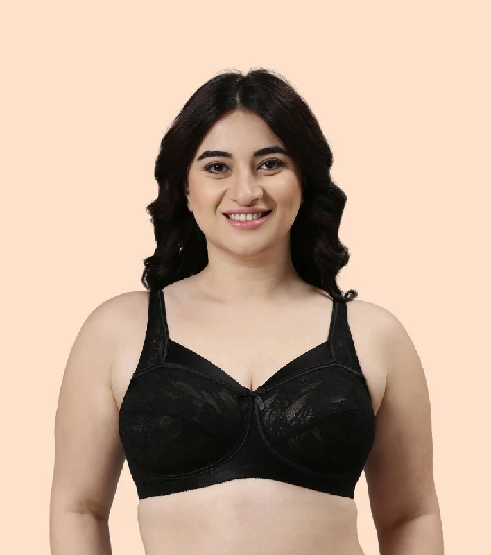 Full Support Classic Lace Lift Bra Comfort Fit Bralette