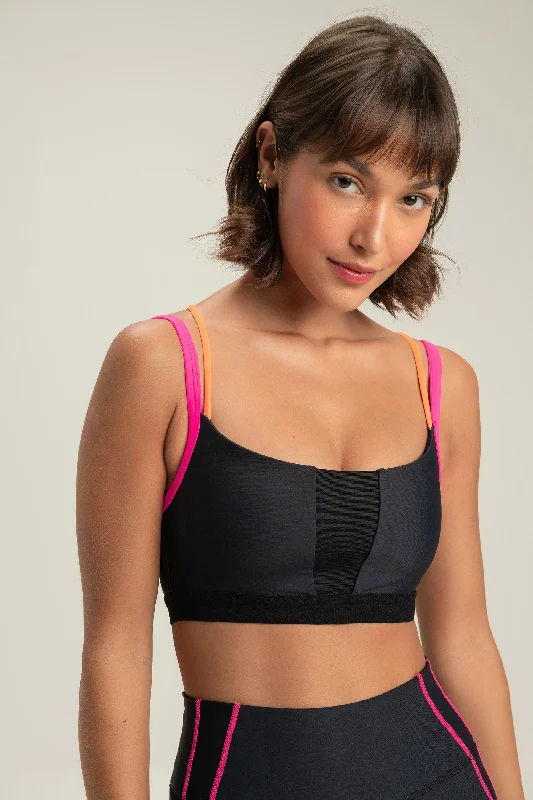 Fast Colors Sports Bra Soft Lace Bra