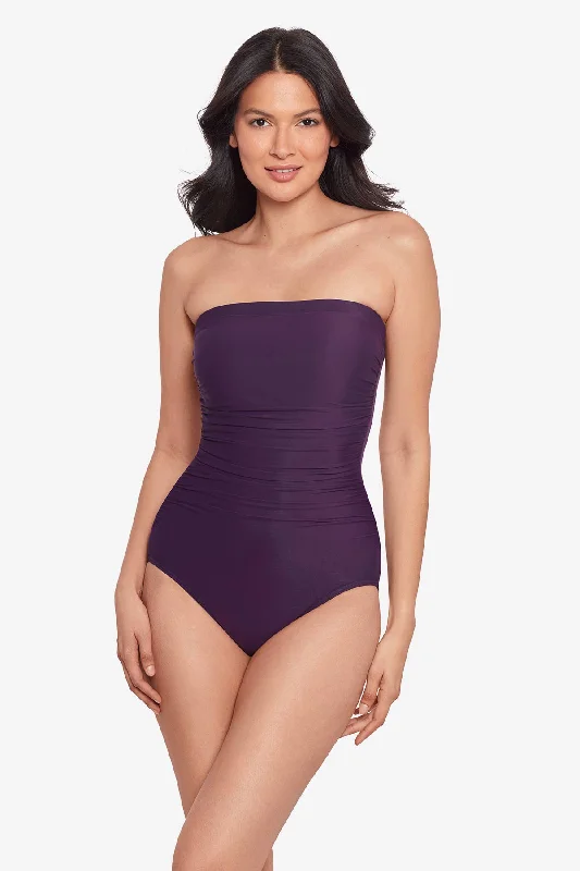 Avanti Bandeau Swimsuit Comfortable Swim Shorts