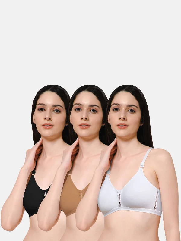 Naidu Hall Knitwear-Bra Special Combo Pack - Beauti - C58 Fashionable Push-Up Bra