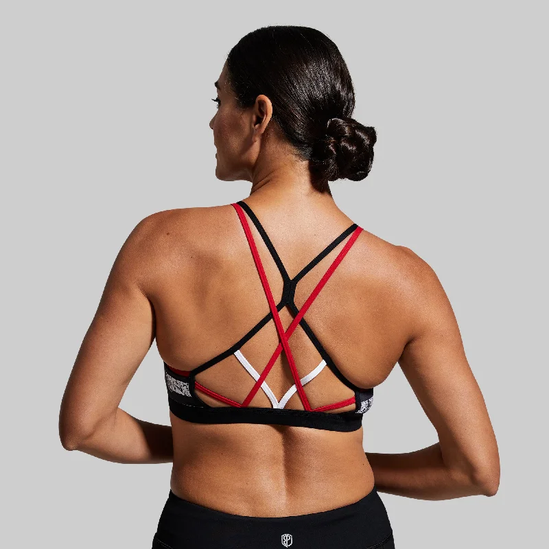 Warrior Sports Bra (Thin Red Line) Ultra-Light Bra