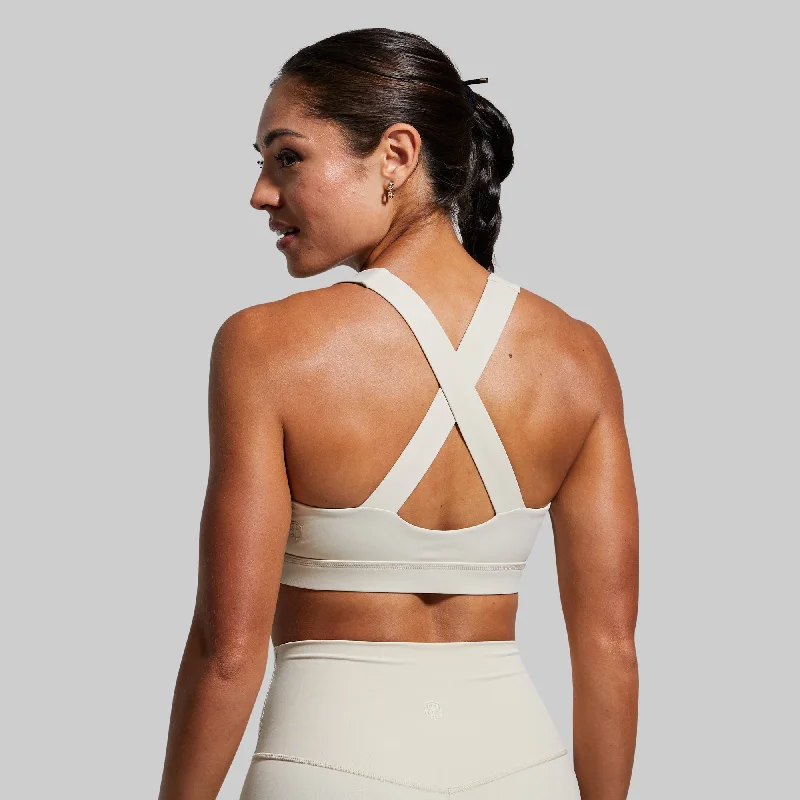 Your Essential Sports Bra (Oatmeal) Comfortable Bralette Style