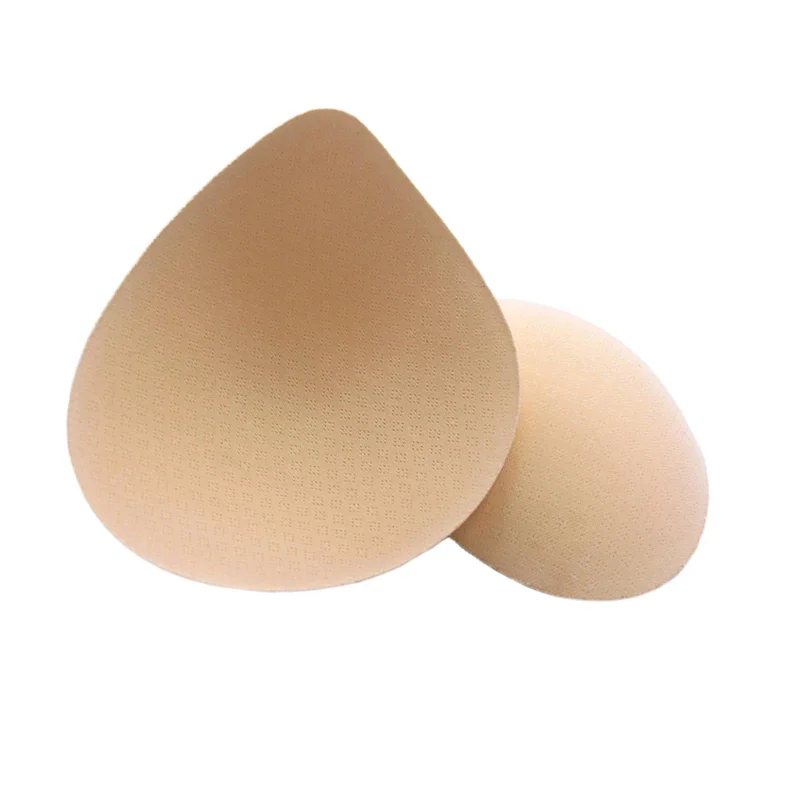 Maxbell Maxbell 2x Womens Bra Inserts Pads Swimsuit Intimates Accessories Bra Cups for Women beige Chic Beach Cover-Up