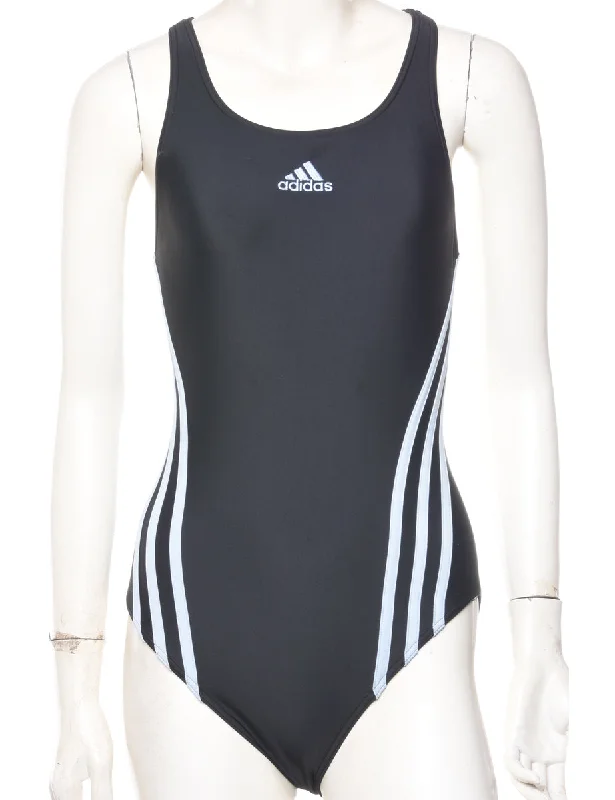 Adidas One-piece Swimsuit - M Ruffled Swimsuit Top