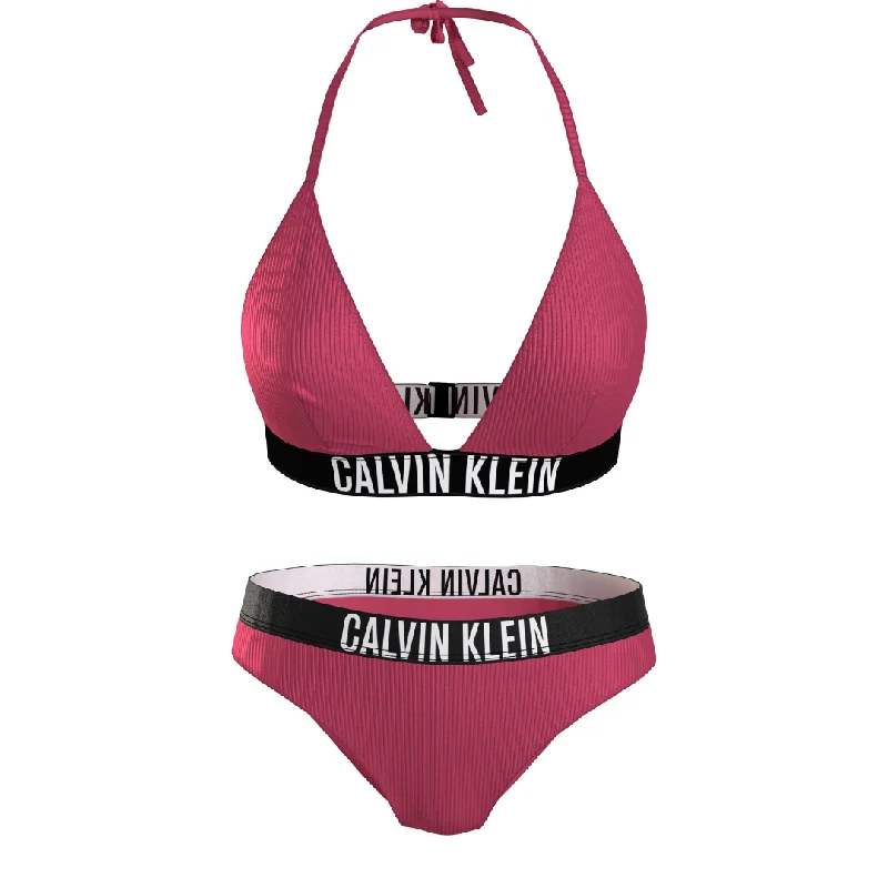 Calvin Klein Swimwear Triangle with cheeky bikini Stylish Swimsuit Set