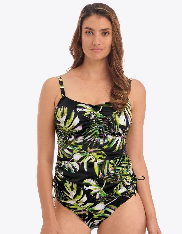 Fantasie Palm Valley Tankini Top Black Chic Bikini Set