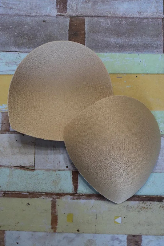 Beige Swim Cups, Sizes 2-34 Push-Up Bikini Top