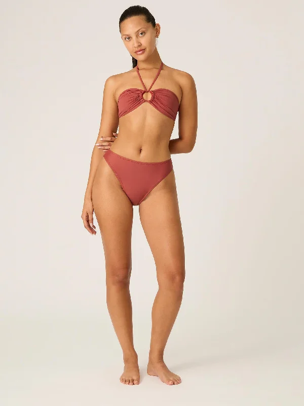 Swimwear Multiway Bikini Top Sahara Red Two-Piece Beachwear