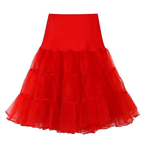 Women's High Waist Pleated Short Tutu Dancing Skirt Multi-Layer Underskirt floral skirt print