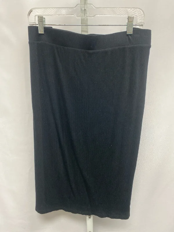 Size 22 LOFT Black Skirt denim skirt classic