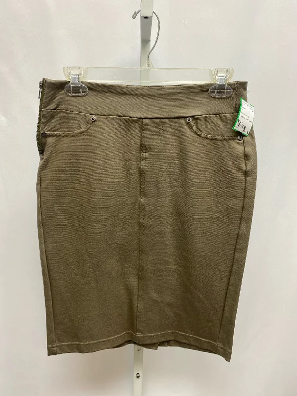 Size 4 Liverpool Olive Skirt wool skirt warm